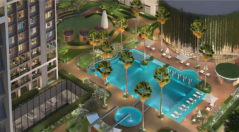 Adani-Airica-Amenities-Swiming-pool-view